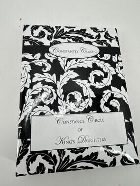 Constance Circle Kings Daughters Constantly Classic Community Recipe Cookbook
